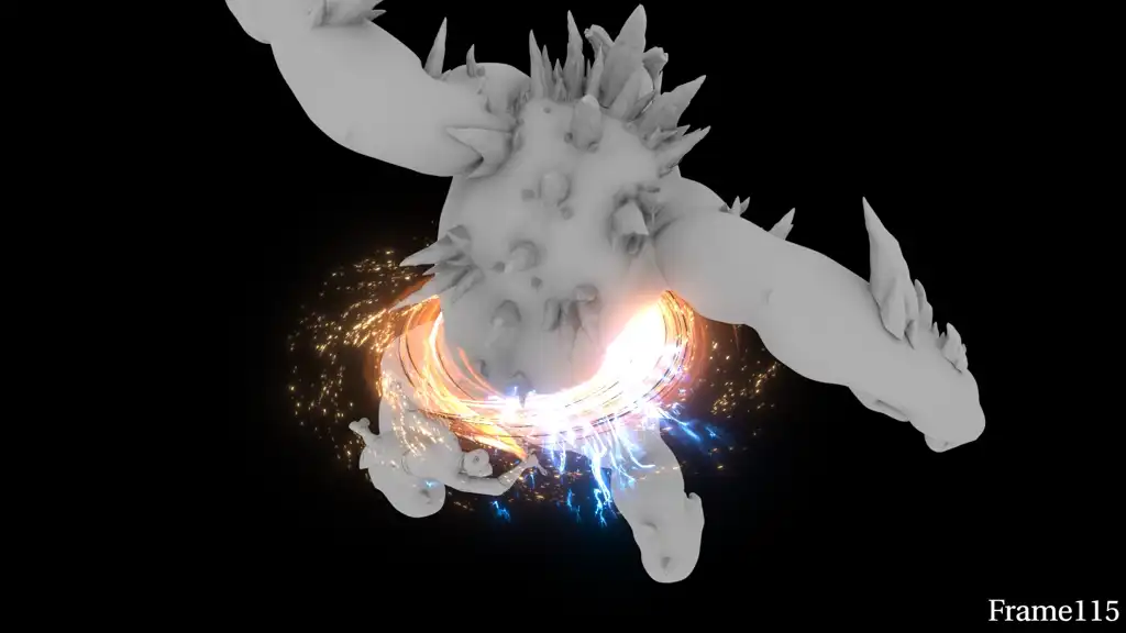在腰间旋转拖尾旋转_效果还好 - 豆腐干VFX-豆腐干VFX